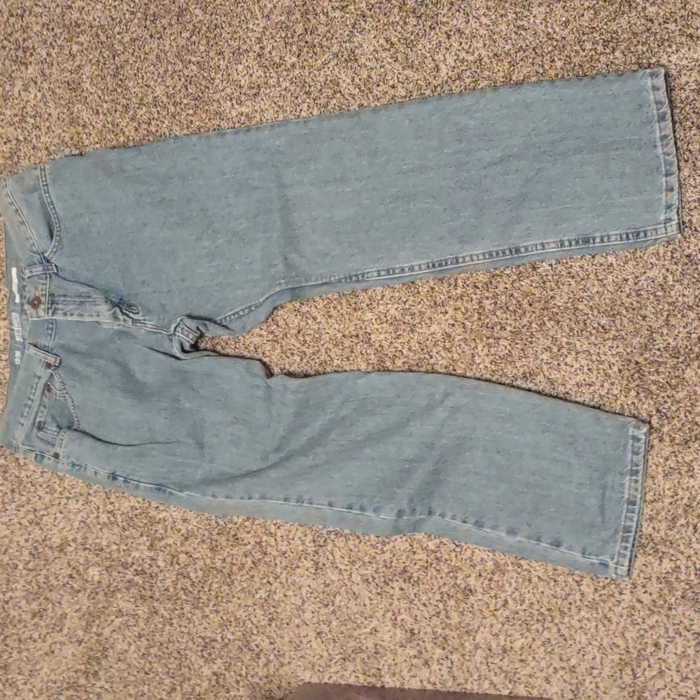 Urban Pipeline Jeans Men 33x30 Blue Denim Regular Fit Distressed
